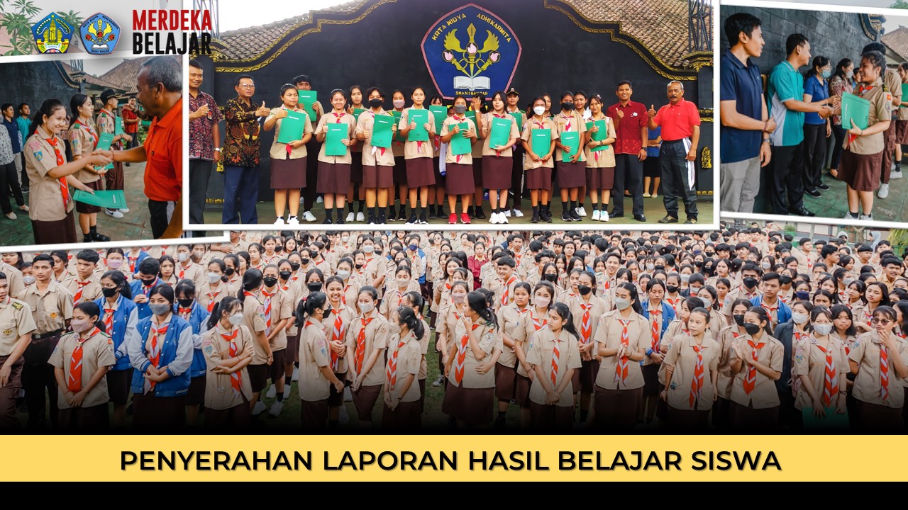 Penyerahan Laporan Hasil Belajar (Rapor)