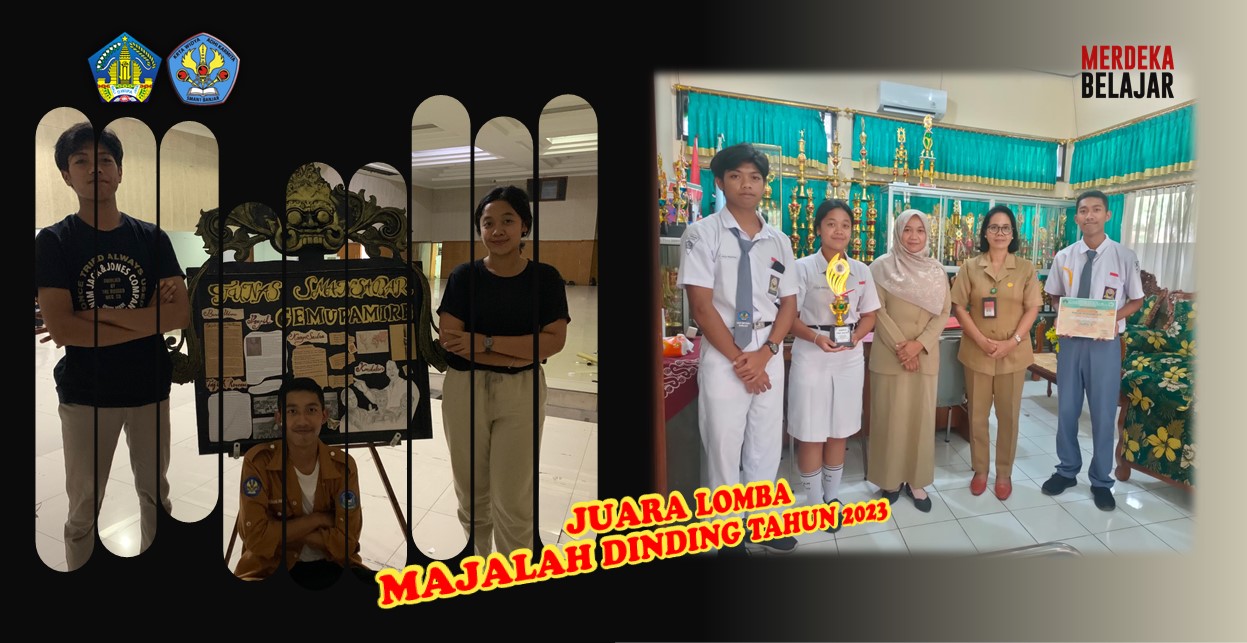 SMANSABAR Juara 3 Lomba Mading Kabupaten Buleleng