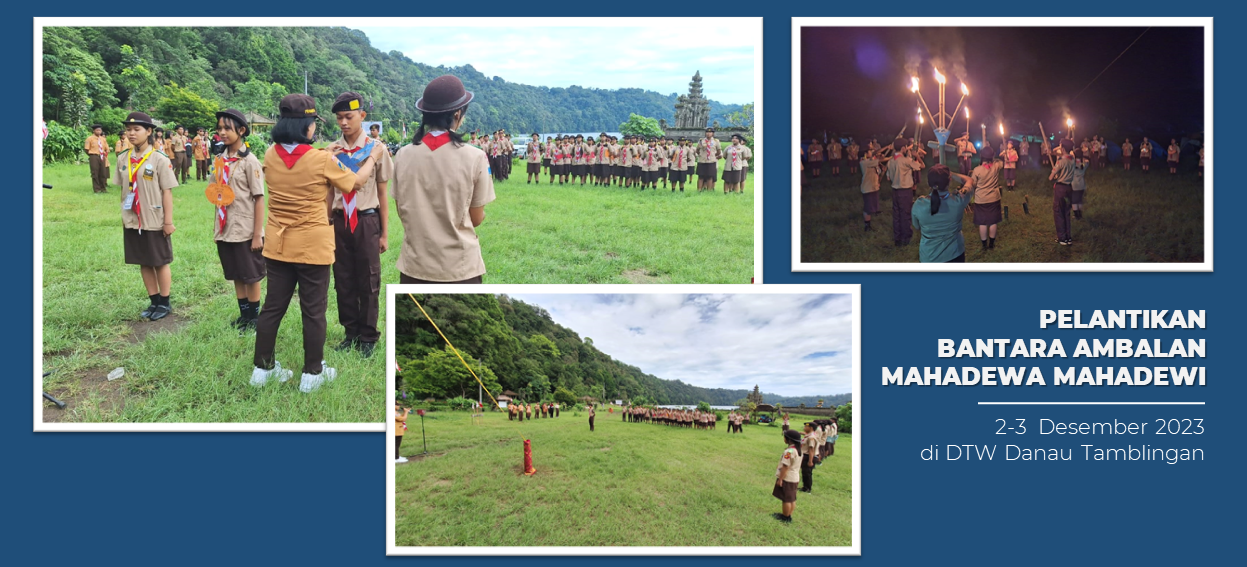 Pelantikan Bantara Ambalan Mahadewa Mahadewi